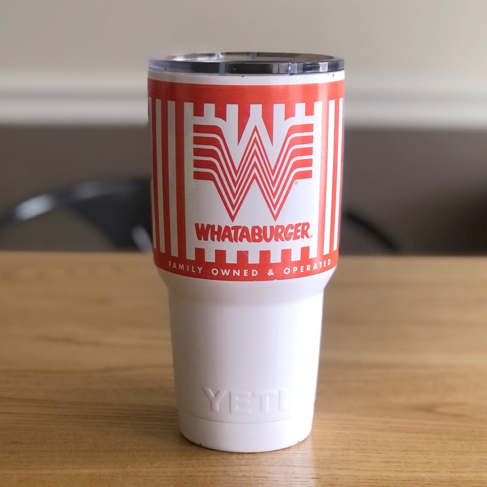Whataburger 30oz Yeti Rambler Tumbler